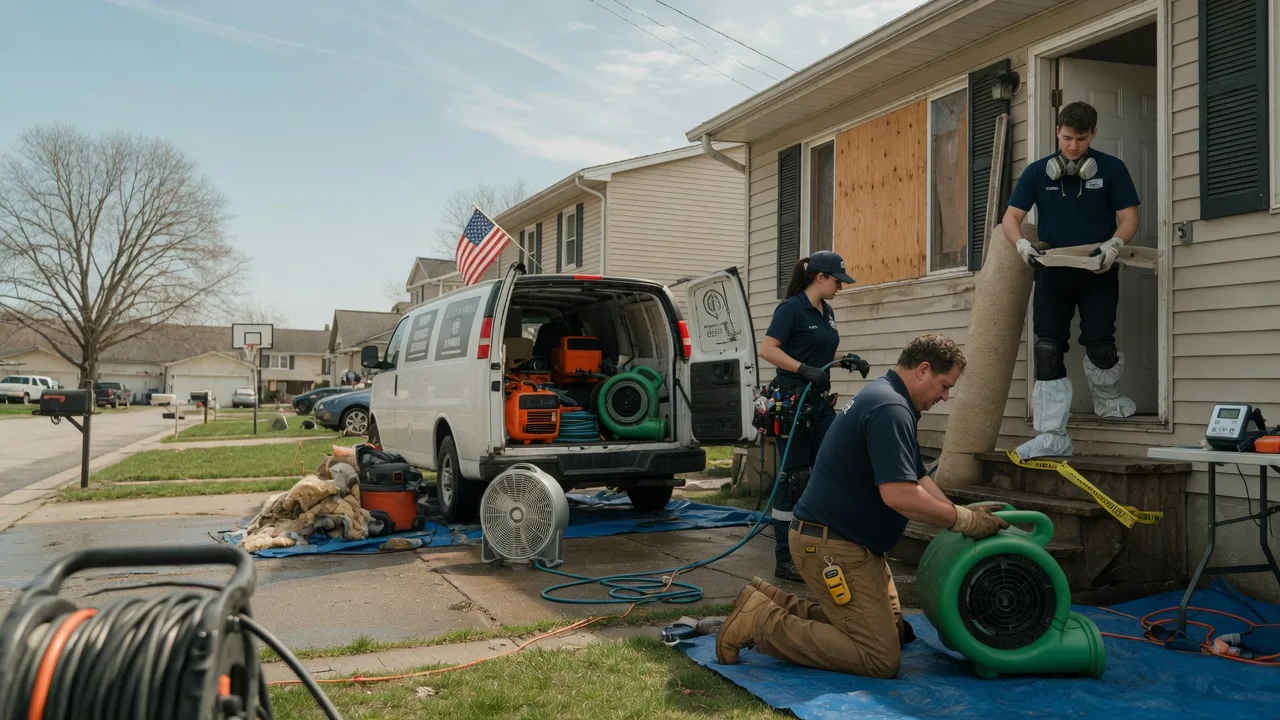 Water Damage Restoration in Scotland, SD near me